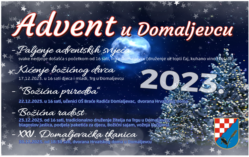 Advent U Domaljevcu Op Ina Domaljevac Amac