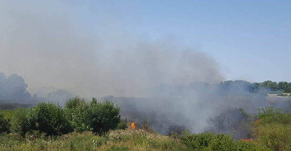 Požar na prostoru općine Domaljevac-Šamac